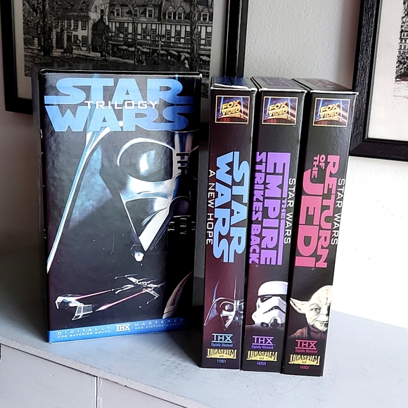 Star Wars Trilogy on VHS Cassette from the 90s. - Picture 2 of 11